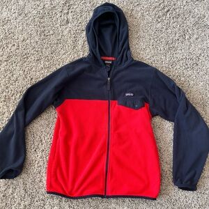 Patagonia Fleece Zip-up Hoodie - Youth Large